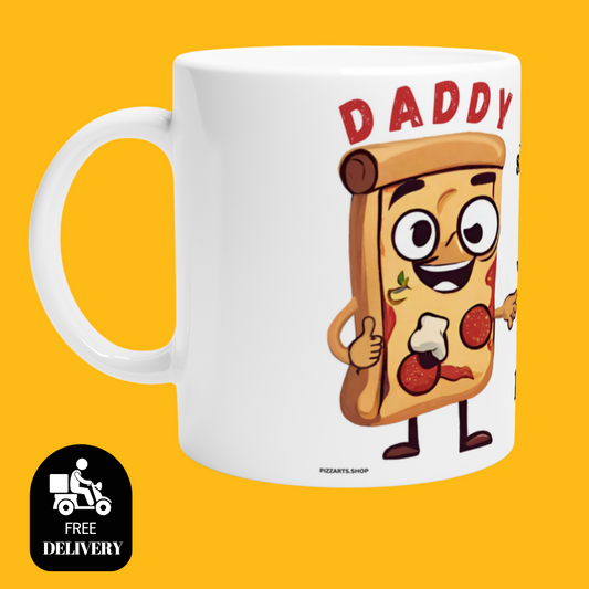 Daddy Pizza Ceramic Mug
