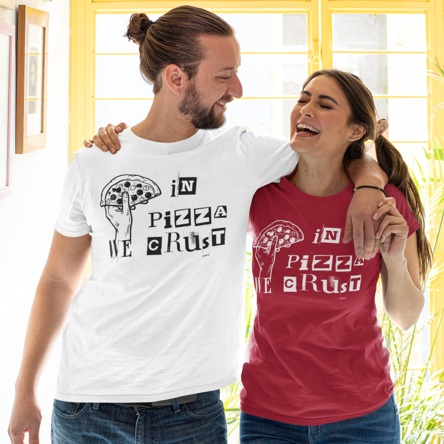 In Pizza We Crust Unisex T-shirt